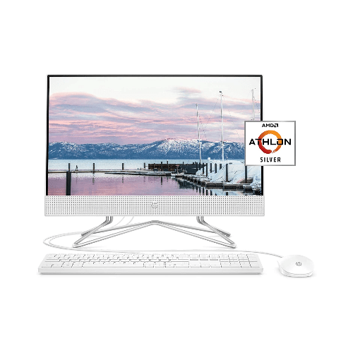 HP HP 22-dd0010 Athlon 3050U 4GB 256GB DVD-RW W10H64 22" - Snow White