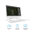 HP HP 22-dd0010 Athlon 3050U 4GB 256GB DVD-RW W10H64 22" - Snow White