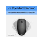 HP HP 235 Wireless Mouse and Keyboard Combo (For Business) - Up to 16 Months Battery Life -  Back