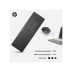 HP HP 235 Wireless Mouse and Keyboard Combo (For Business) - Up to 16 Months Battery Life -  Back