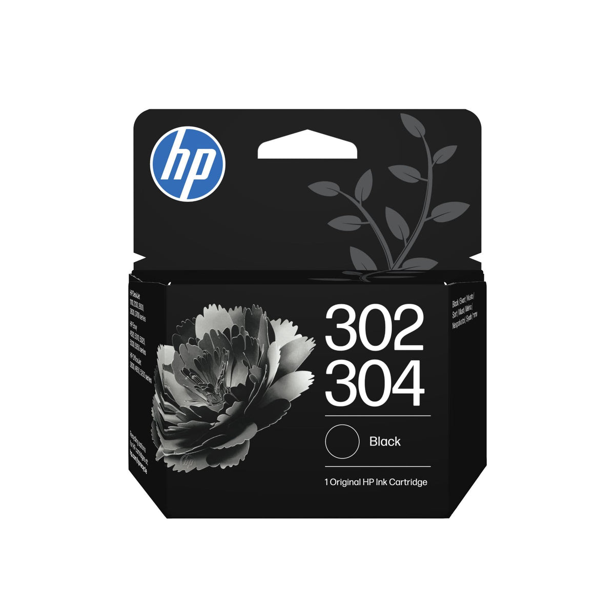 HP HP 302/304 Black Original Ink Cartridge Main image