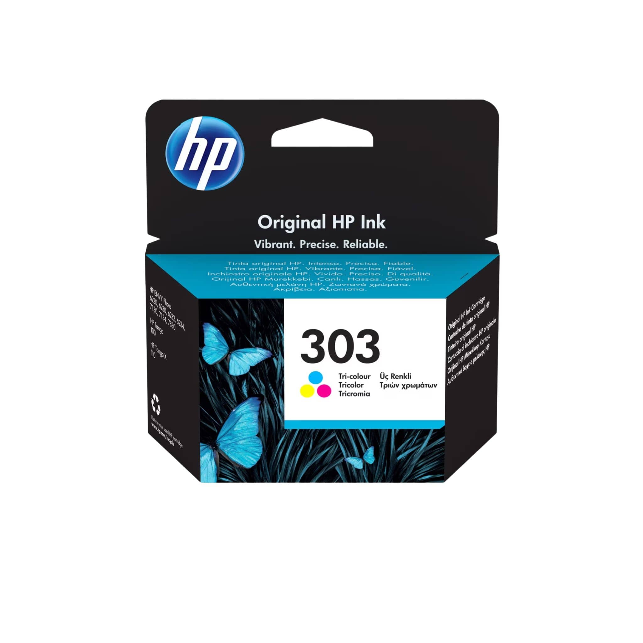 HP HP 303 Tri-color Original Ink Cartridge Main image