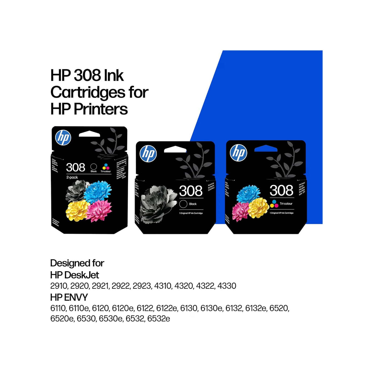 HP HP 308 Black Original Ink Cartridge