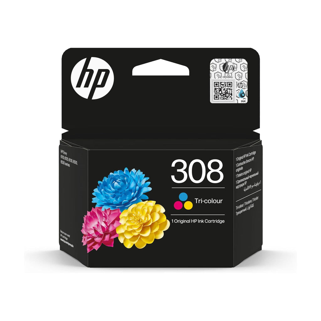 HP HP 308 Tri-colour Original Ink Cartridge
