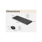 HP HP 330 Wireless Mouse and Keyboard Combo (Black) - Up to 16 Months Battery Life