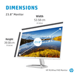 HP HP M24fwa (23.8" ) FHD IPS Monitor (White) with Audio