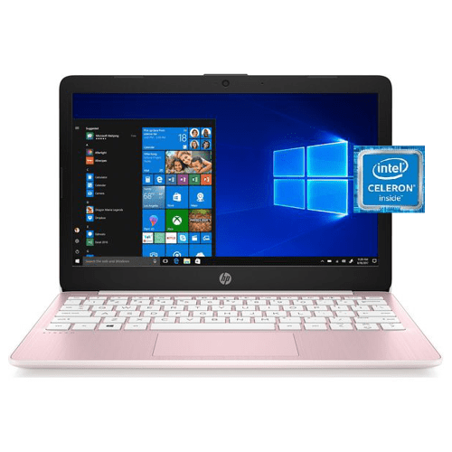 HP HP Stream 11-ak0514sa 11.6" Laptop - Intel® Celeron™, 4GB Ram 64 GB eMMC, Pink Main image