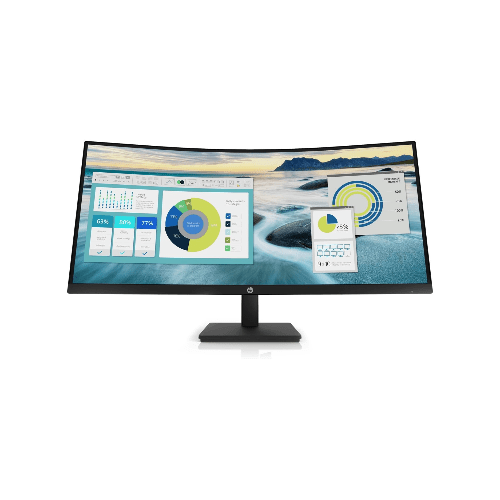 HP Monitors HP P34HCGA 34" WQHD Curved Gaming Monitor - Speakers