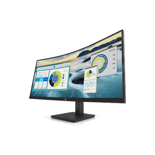 HP Monitors HP P34HCGA 34" WQHD Curved Gaming Monitor - Speakers