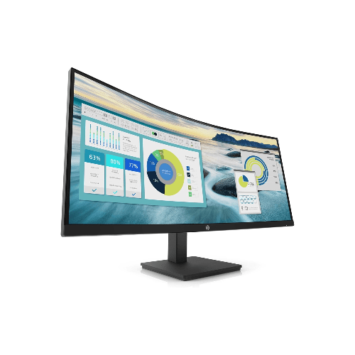 HP Monitors HP P34HCGA 34" WQHD Curved Gaming Monitor - Speakers