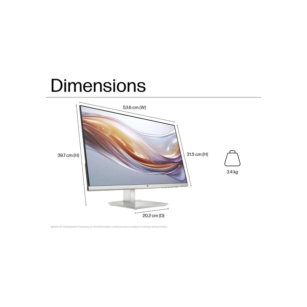 HP Monitors HP Series 5 (524sh) 23.8-inch FHD Height Adjust Monitor