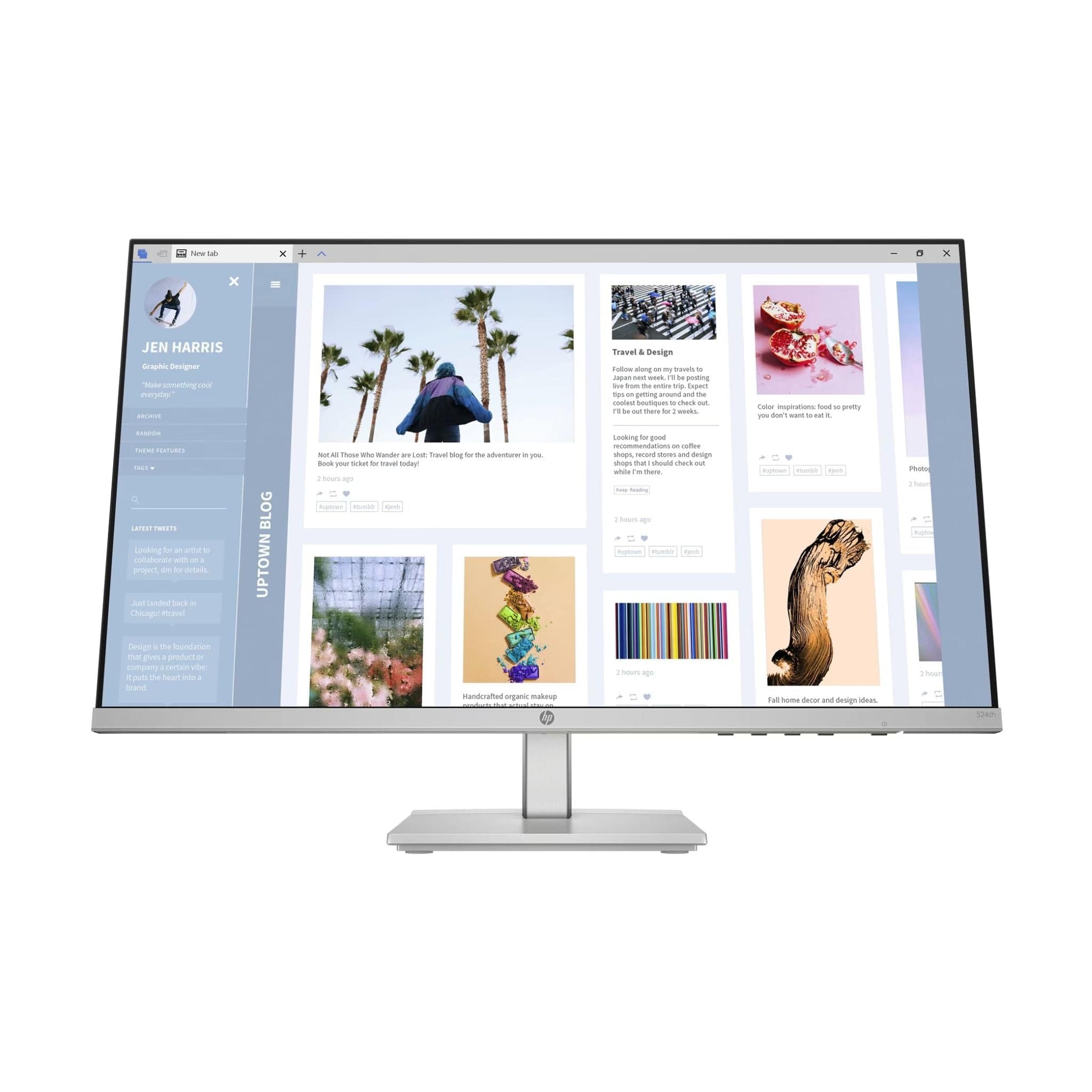 HP Monitors HP Series 5 (524sh) 23.8-inch FHD Height Adjust Monitor Main image