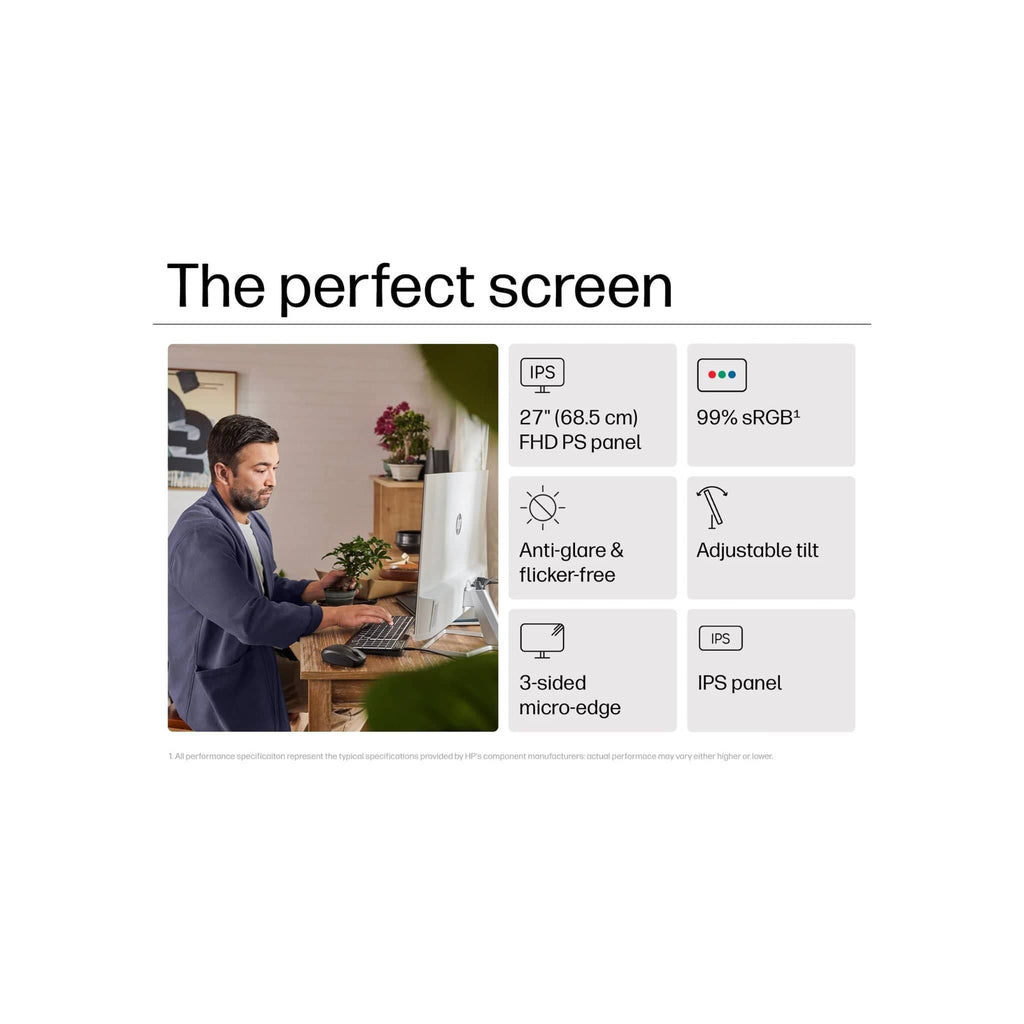 HP Monitors HP Series 5 (527sa) 27" FHD Monitor with Speakers