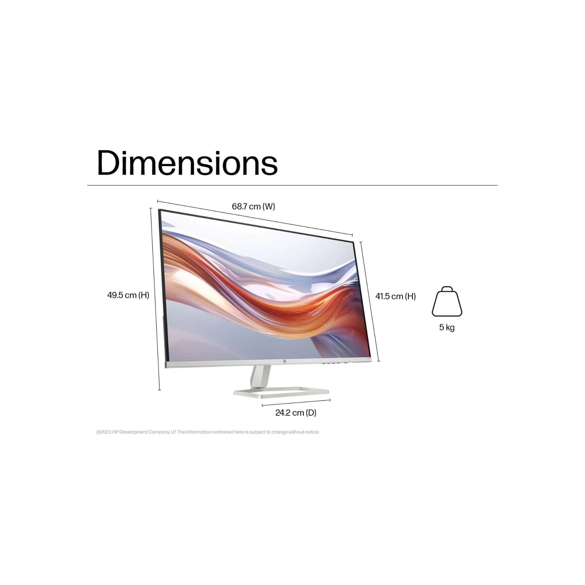 HP Monitors HP Series 5 (532sf) 31.5" Full HD Monitor