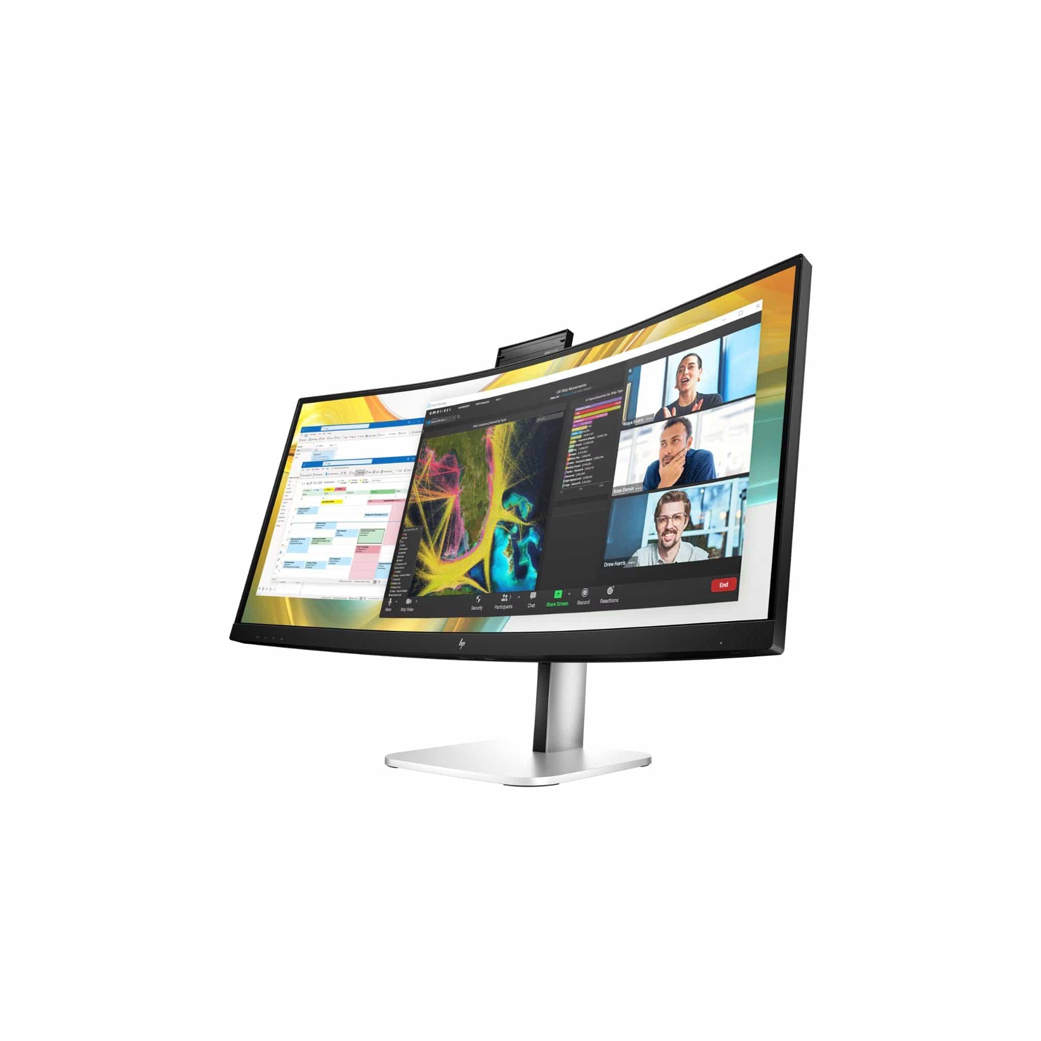 HP Series 5 (534pm) Pro 34-inch WQHD USB-C Conferencing Monitor Secondary image