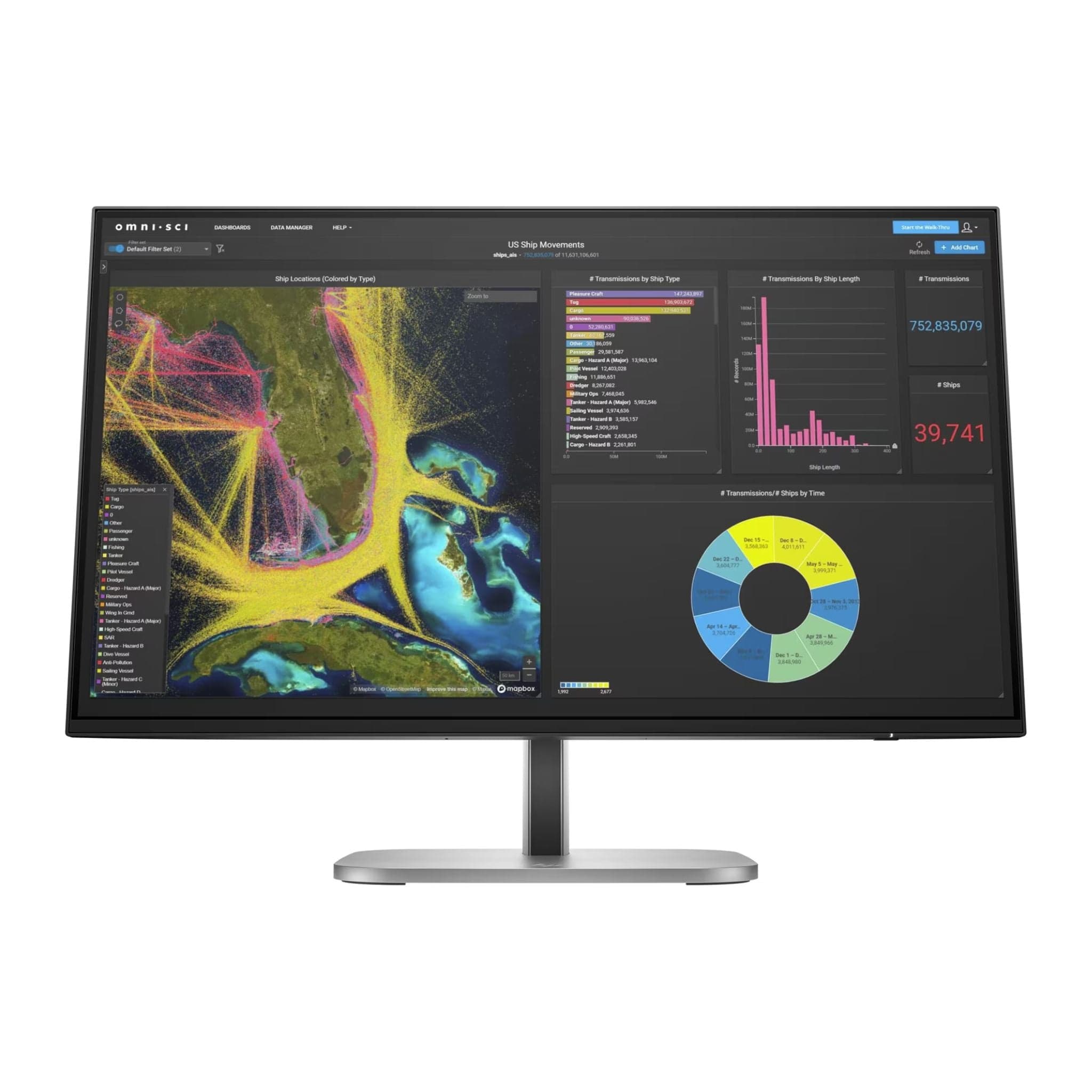 HP Monitors HP Series 5 Pro 23.8 inch FHD Monitor - 524pf Main image