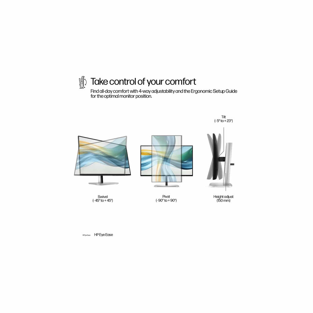 HP Monitors HP Series 5 Pro 23.8 inch FHD USB-C Monitor - 524pu