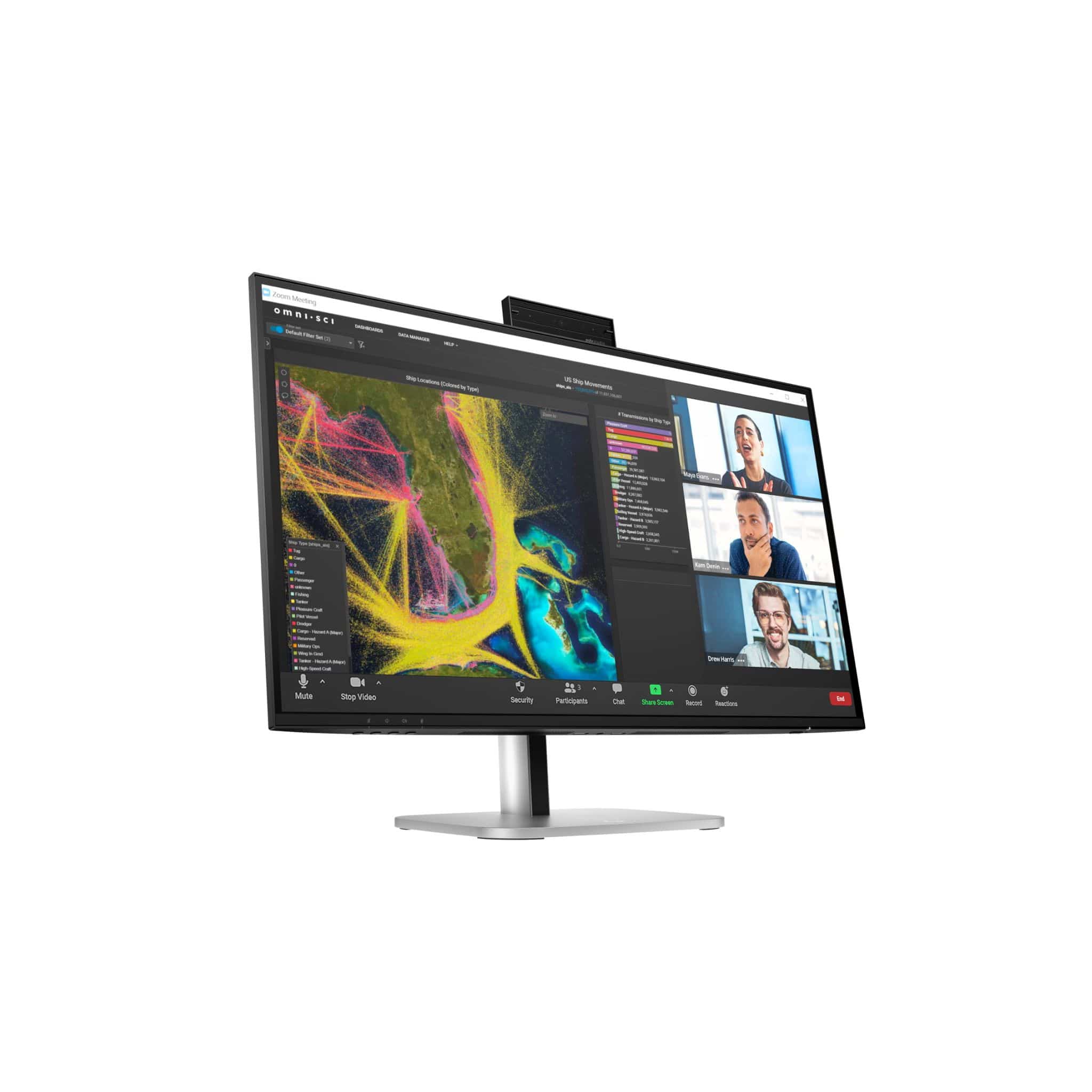 HP Series 5 Pro (527pm) 27" QHD USB-C Conferencing Monitor Secondary image