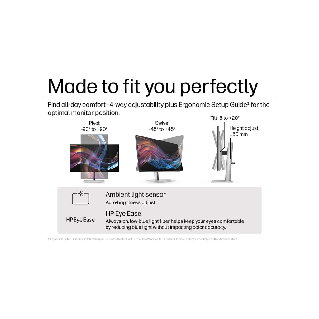HP Monitors HP Series 7 Pro 27 inch 4K (UHD) Thunderbolt 4 Monitor - 727pk
