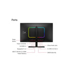 HP Omen Monitors OMEN 27qs, 27" QHD 240Hz Gaming Monitor
