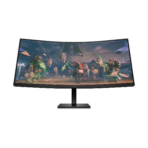 HP Omen Monitors OMEN 34c (34" ) WQHD Curved Gaming Monitor, 1ms response / 165Hz refresh Main image