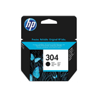 HP Printer Accessories HP 304 Black Original Ink Cartridge (N9K06AE)
