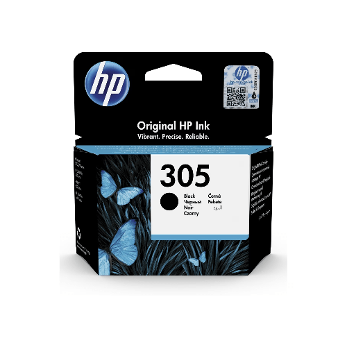 HP Printer Accessories HP 305 Black Original Ink Cartridge Main image