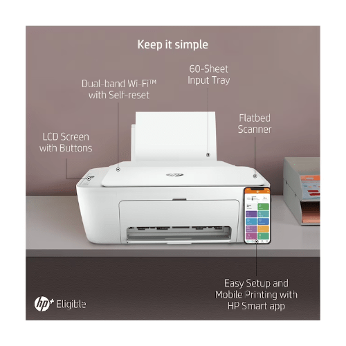 HP Printers and Scanners HP DeskJet 2720e All-in-One HP+ enabled Wireless Colour