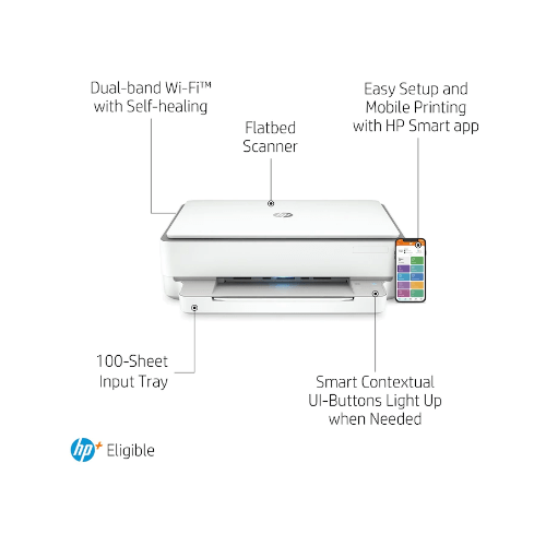 HP Printers and Scanners HP ENVY 6032e All-in-One Wireless Inkjet Printer