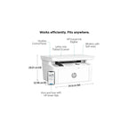 HP Printers and Scanners HP LaserJet MFP M140w Wireless Black & White Printer