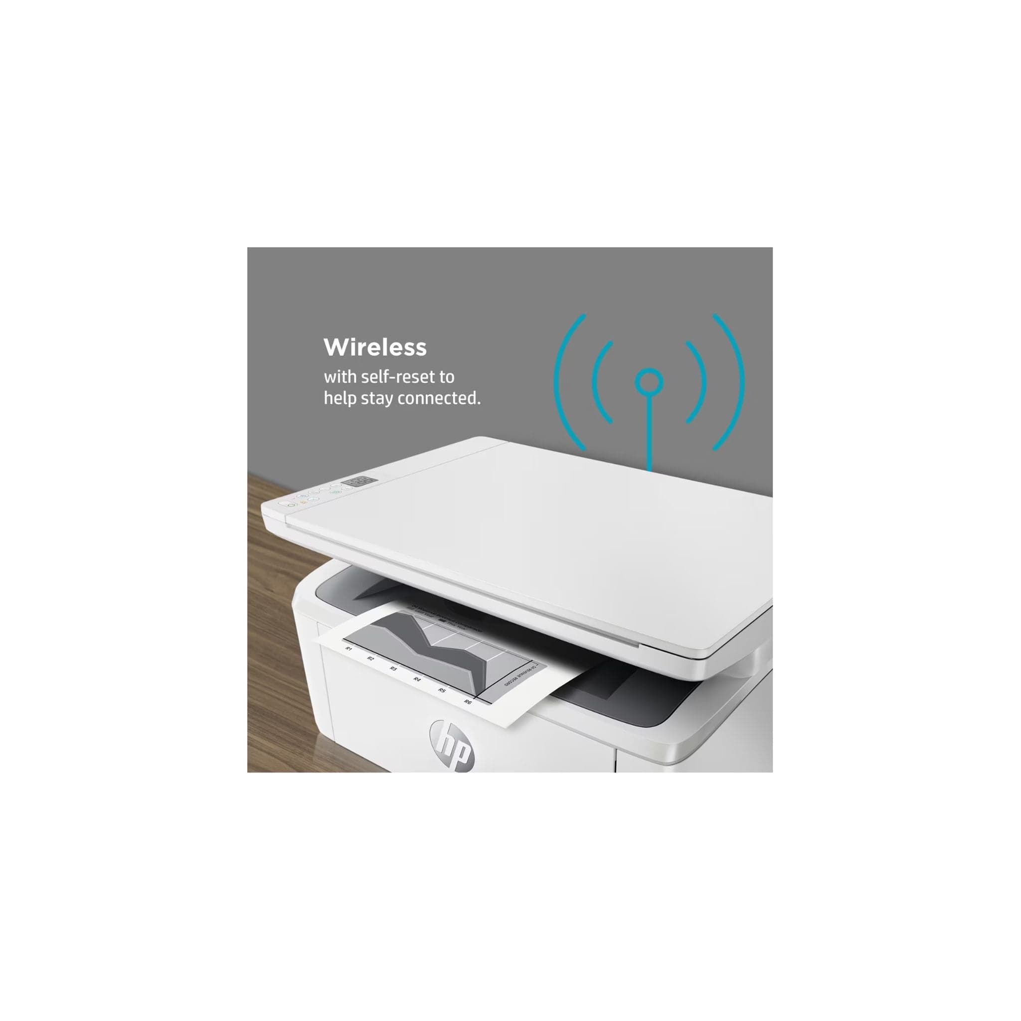 HP Printers and Scanners HP LaserJet MFP M140w Wireless Black & White Printer