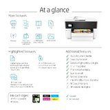 HP Printers and Scanners HP OfficeJet Pro 7740 A3 Colour Multifunction Inkjet Printer