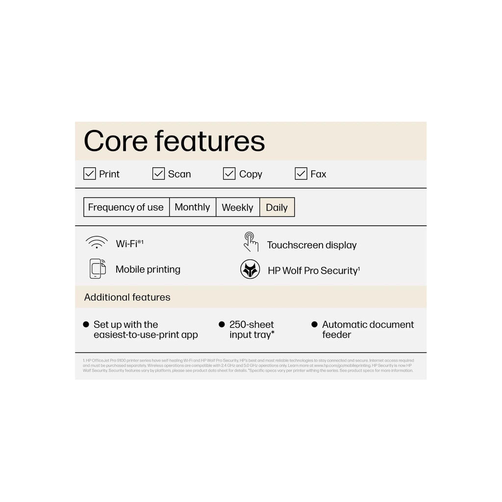 HP Printers and Scanners HP OfficeJet Pro 9720e A3 Colour Multifunction Inkjet Printer