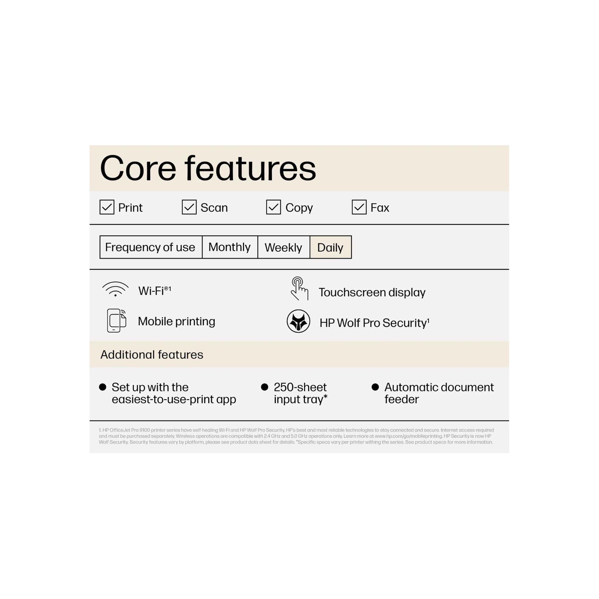 HP Printers and Scanners HP OfficeJet Pro 9720e A3 Colour Multifunction Inkjet Printer