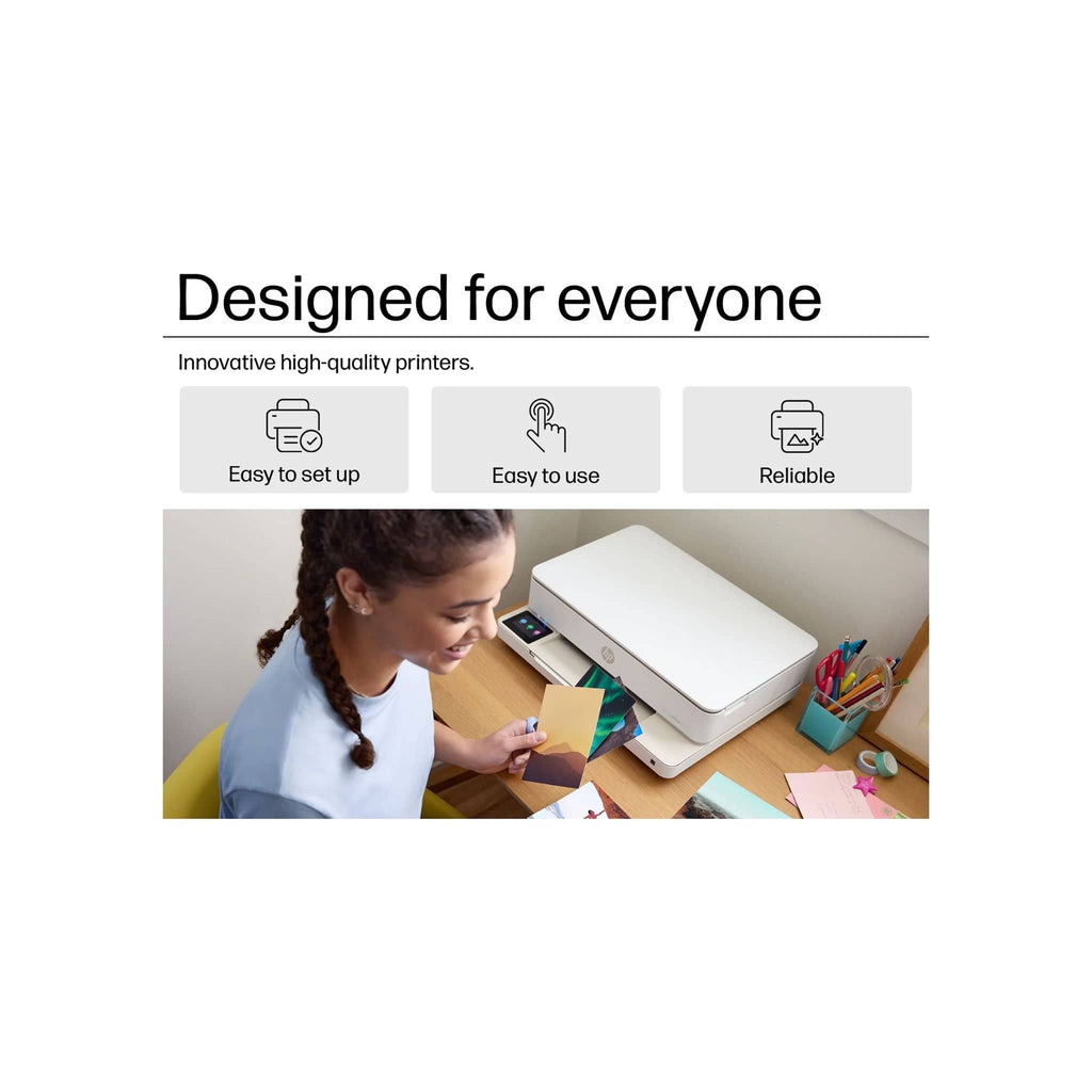 HP Printers HP Envy 6120e All-in-One HP+ enabled Wireless Colour Printer with HP+