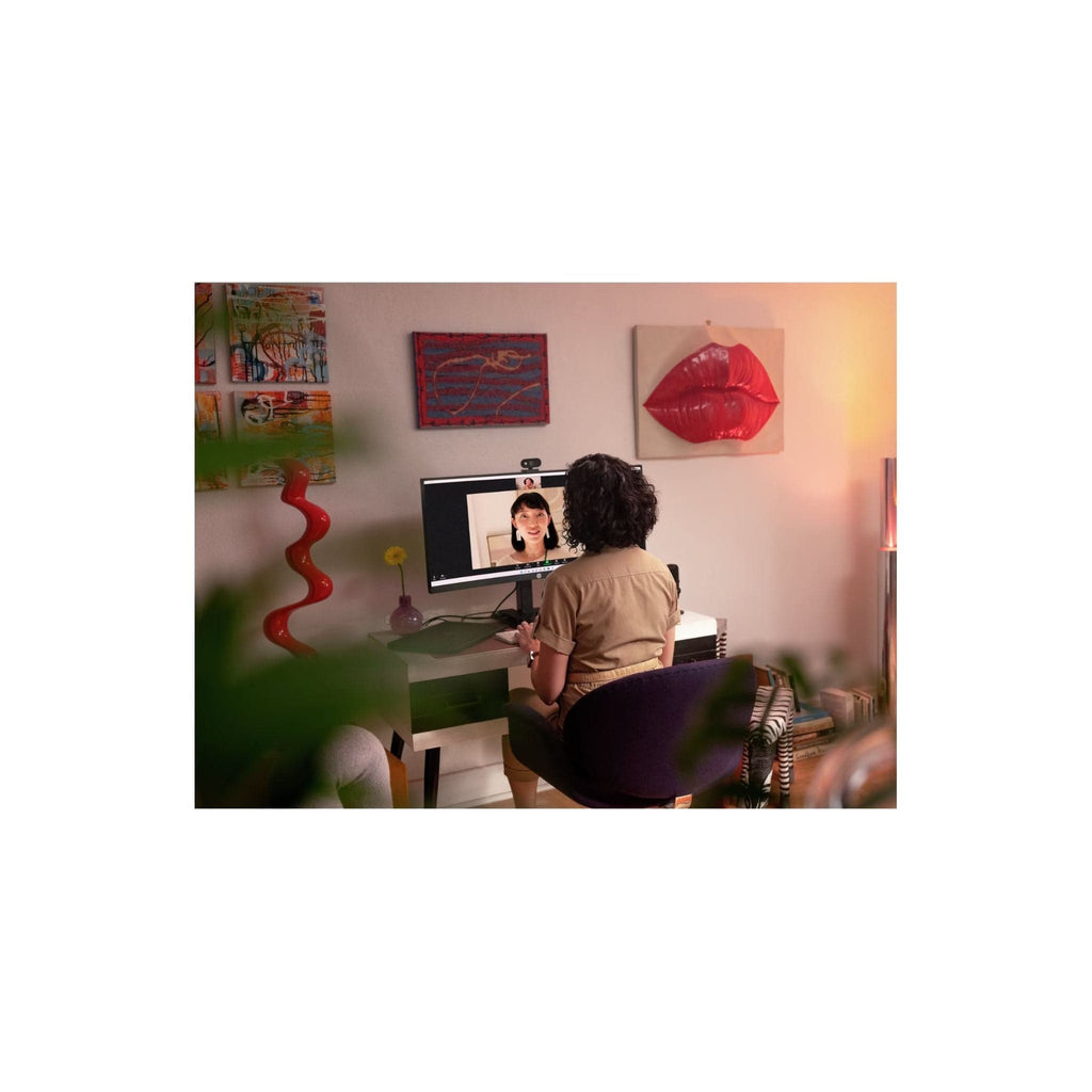 HP Webcam HP 320 FHD 1080p Webcam – Works with Zoom, Chrome & Microsoft Teams