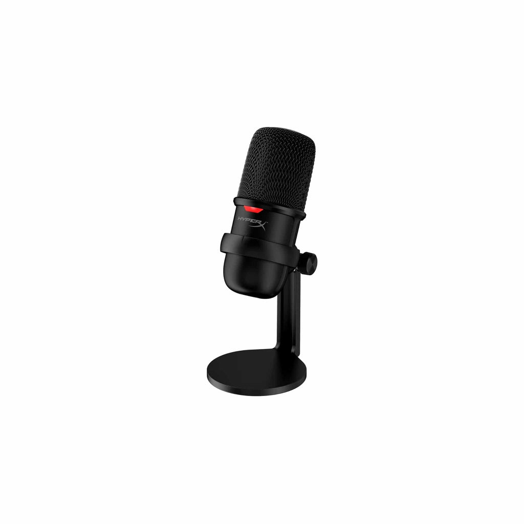 HyperX Headphones HyperX SoloCast – USB Condenser Gaming Microphone, for PC, PS5, PS4, and Mac, Tap-to-mute Sensor