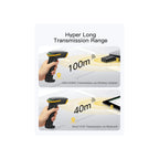 Inateck Printers and Scanners Inateck 1D/2D Bluetooth Barcode Scanner with 2600mAh Battery & Support Screen Scanning