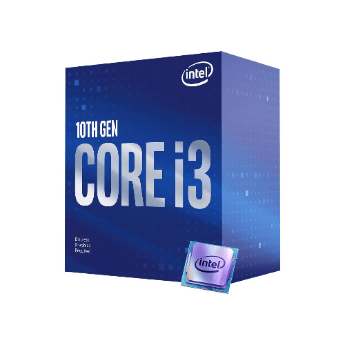 Intel Intel Core i3 10100F - 3.6 GHz - 4 cores - 8 threads - 6 MB cache - LGA1200 Socket - Box Main image