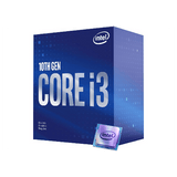 Intel Intel Core i3 10100F - 3.6 GHz - 4 cores - 8 threads - 6 MB cache - LGA1200 Socket - Box