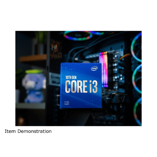Intel Intel Core i3 10100F - 3.6 GHz - 4 cores - 8 threads - 6 MB cache - LGA1200 Socket - Box