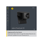 Jabra Webcam Jabra PanaCast 20 4K(UHD) AI-Powered  Video Conferencing Camera - Black