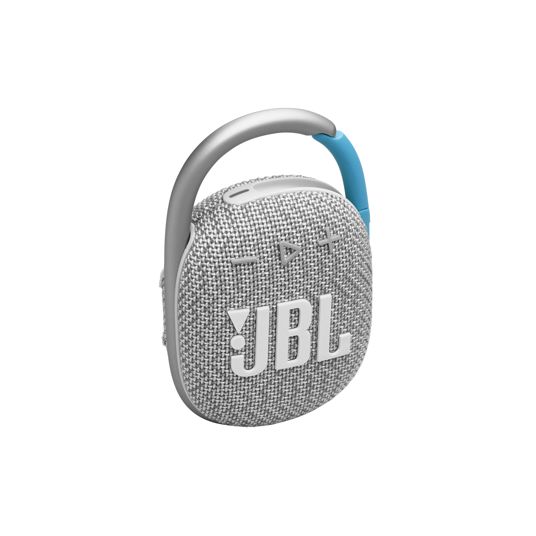 JBL Headphones JBL Clip 4 ECO Waterproof Wireless Bluetooth Speaker with 10 Hours of Battery Life, White