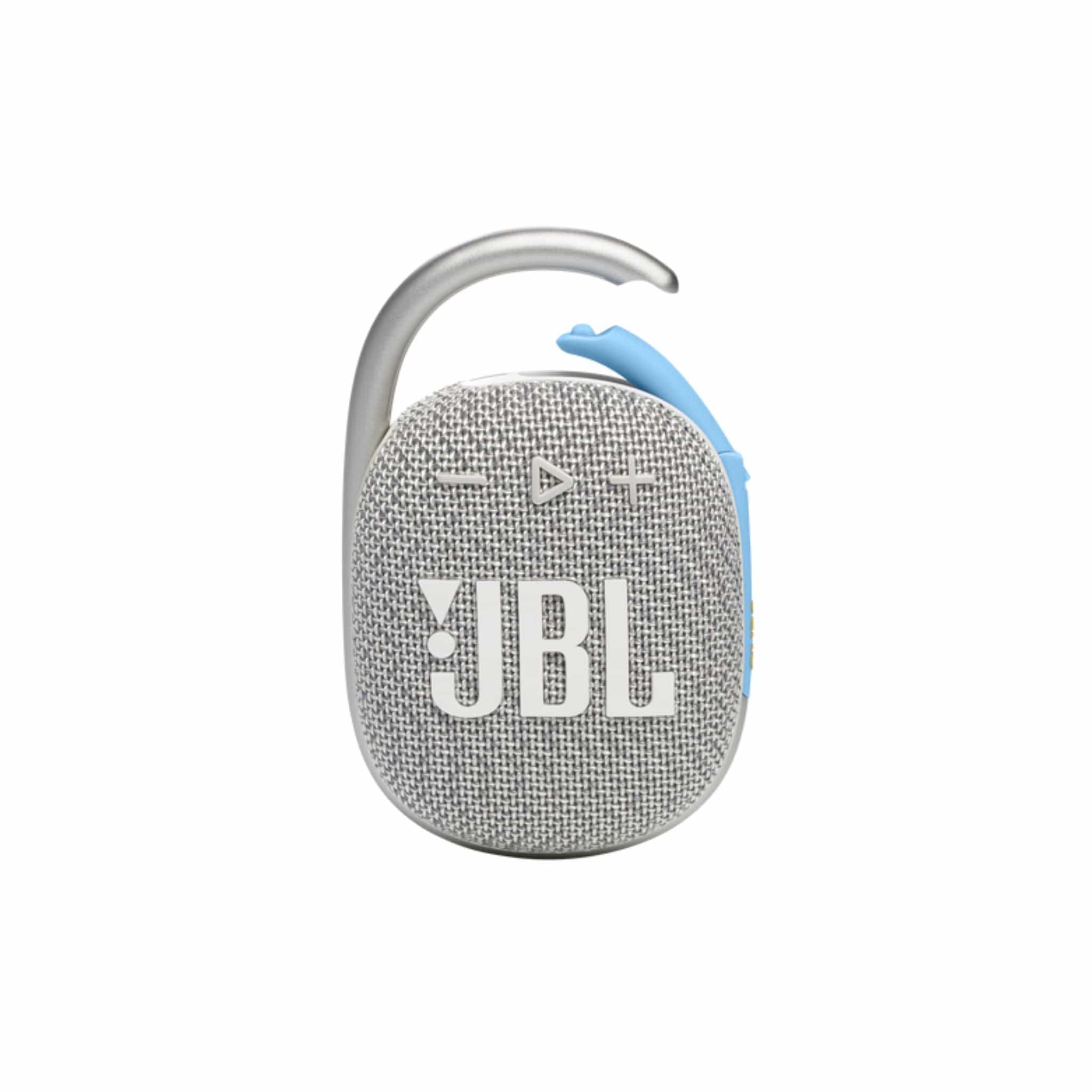 JBL Clip 4 ECO Waterproof Wireless Bluetooth Speaker with 10 Hours of Battery Life, White Secondary image