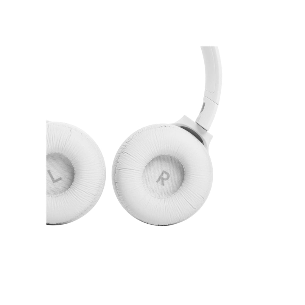 JBL Headphones JBL Tune 510 BT Wireless On-Ear Headphones with Bluetooth 5.0 - White