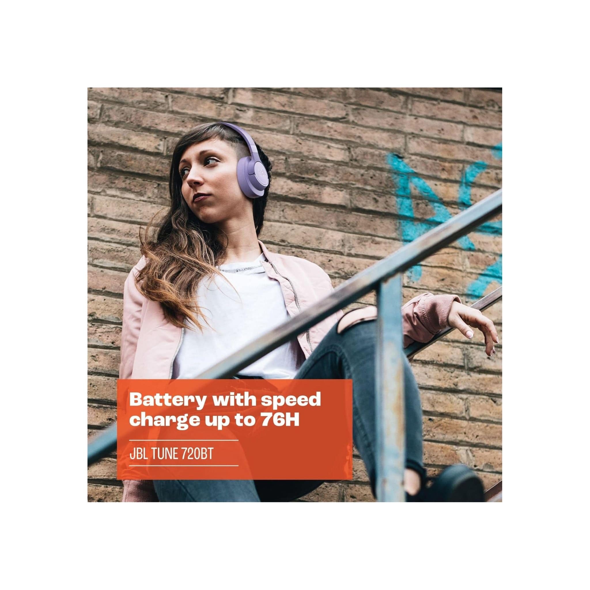 JBL Headphones JBL Tune 720 BT Wireless Over-Ear Headphones with JBL Pure Bass Sound