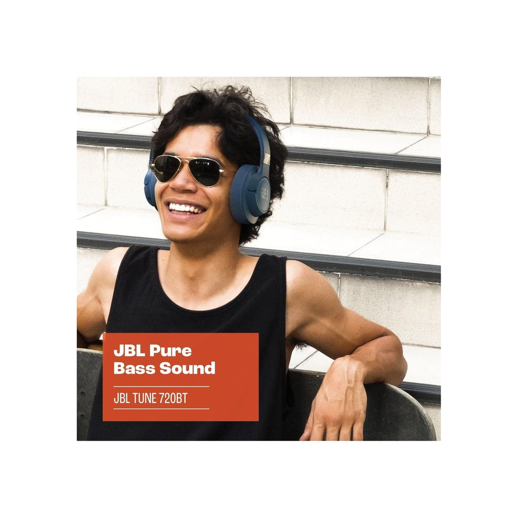 JBL Headphones JBL Tune 720 BT Wireless Over-Ear Headphones with JBL Pure Bass Sound
