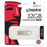 Kingston Kingston Digital 32GB Datatraveler Se9 USB 2.0 Flash Drive