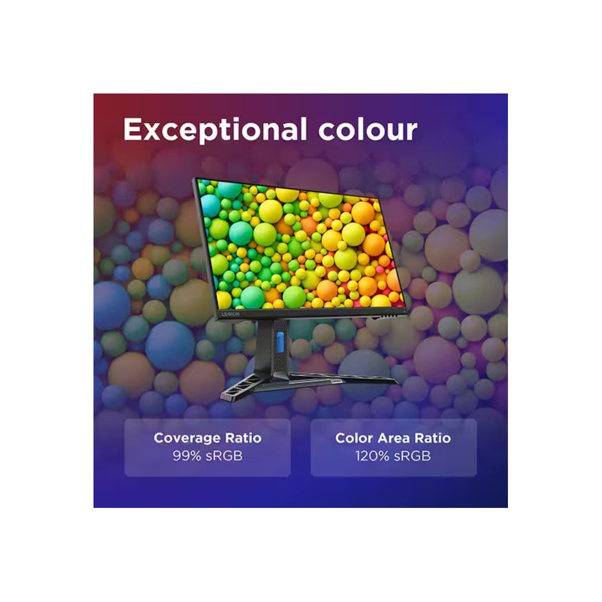 Lenovo Monitors Legion R24e 23.8” 180Hz 0.5ms FHD Gaming Monitor