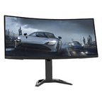 Lenovo Monitors Lenovo G34w-30 34" Ultrawide QHD Curved Gaming Monitor with Speakers